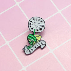 You Wish Dandelion Brooch