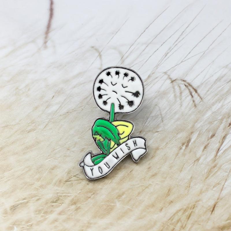 You Wish Dandelion Brooch