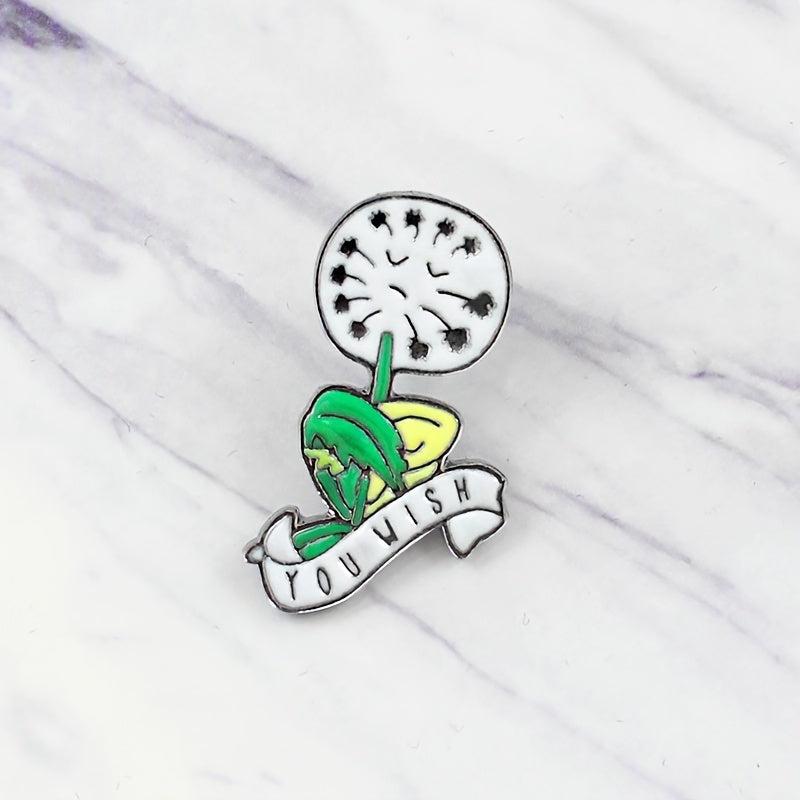 You Wish Dandelion Brooch