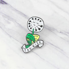 You Wish Dandelion Brooch