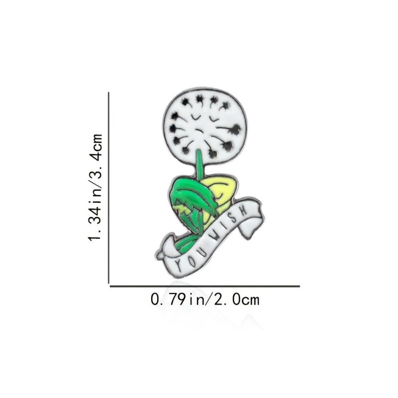 You Wish Dandelion Brooch