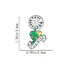 You Wish Dandelion Brooch