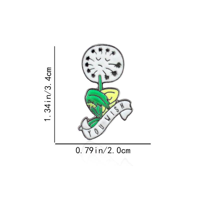 You Wish Dandelion Brooch