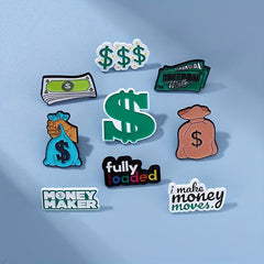 Cartoon Blind Box Brooch Pin Bag Accessories Gift Set