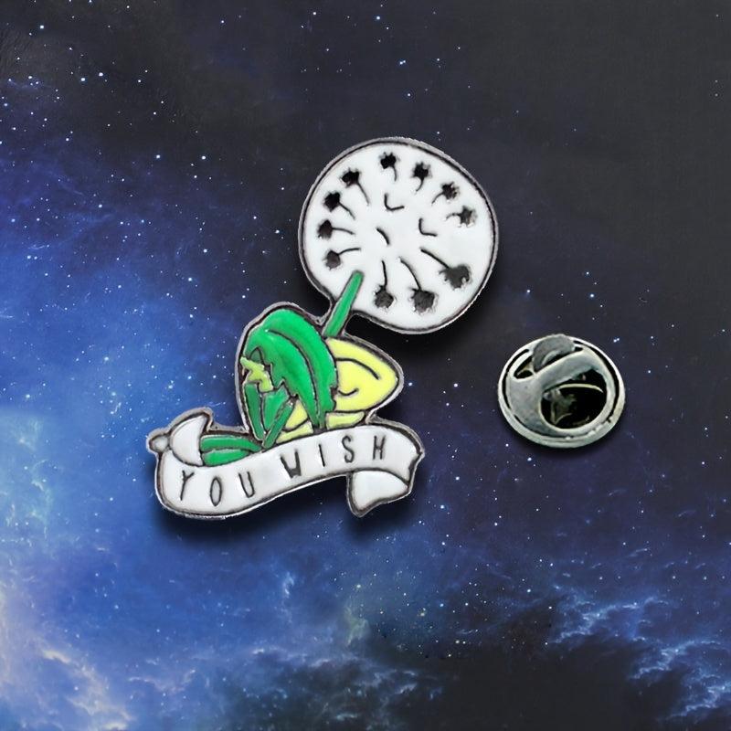 Dandelion Brooch - Nature-inspired Jewelry Accessory