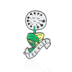 Dandelion Brooch - Nature-inspired Jewelry Accessory