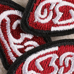 3pcs Teen Creative Gun Embroidery Patch Decorative Accessories