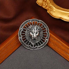 Retro Hollowed Out Lion Brooch Coat Suit Pin Corsage