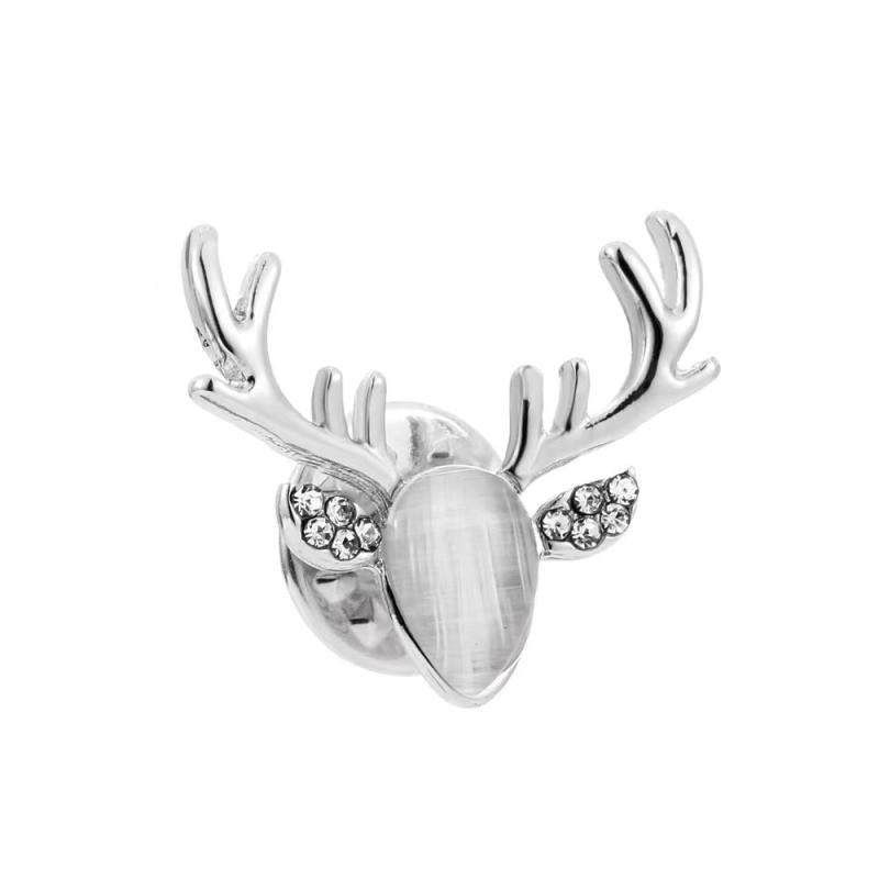 Deer Head Brooch Christmas Gift
