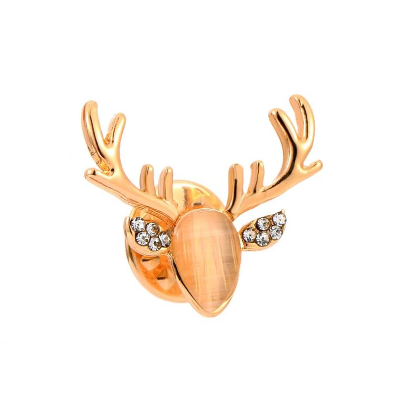 Deer Head Brooch Christmas Gift