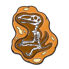 Men's Animal Pattern Brown Pin