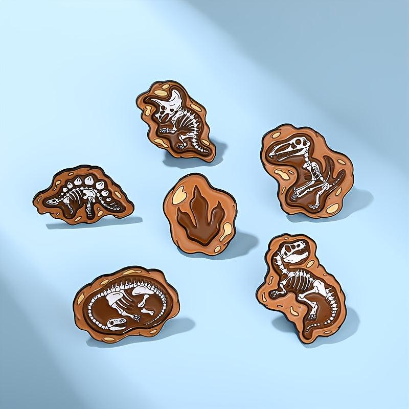 Men's Animal Pattern Brown Pin