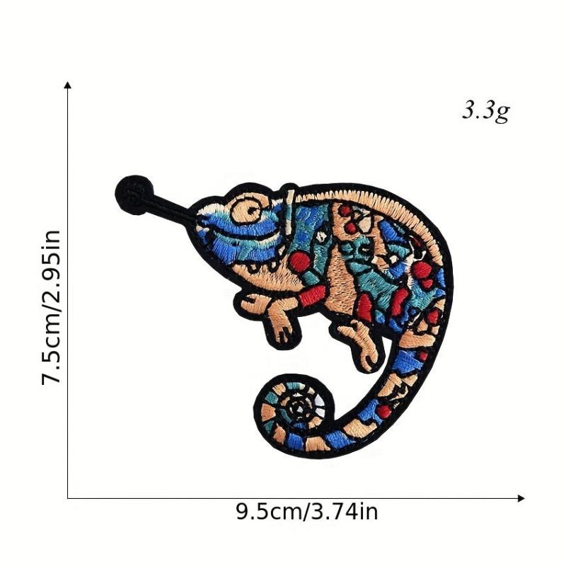 42pcs Cartoon Embroidered Iron On Patches Butterfly Planet Cloth Stickers