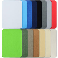 19pcs Iron On Patches Multicolor Denim Patches for Jackets Hats Bags Shoes