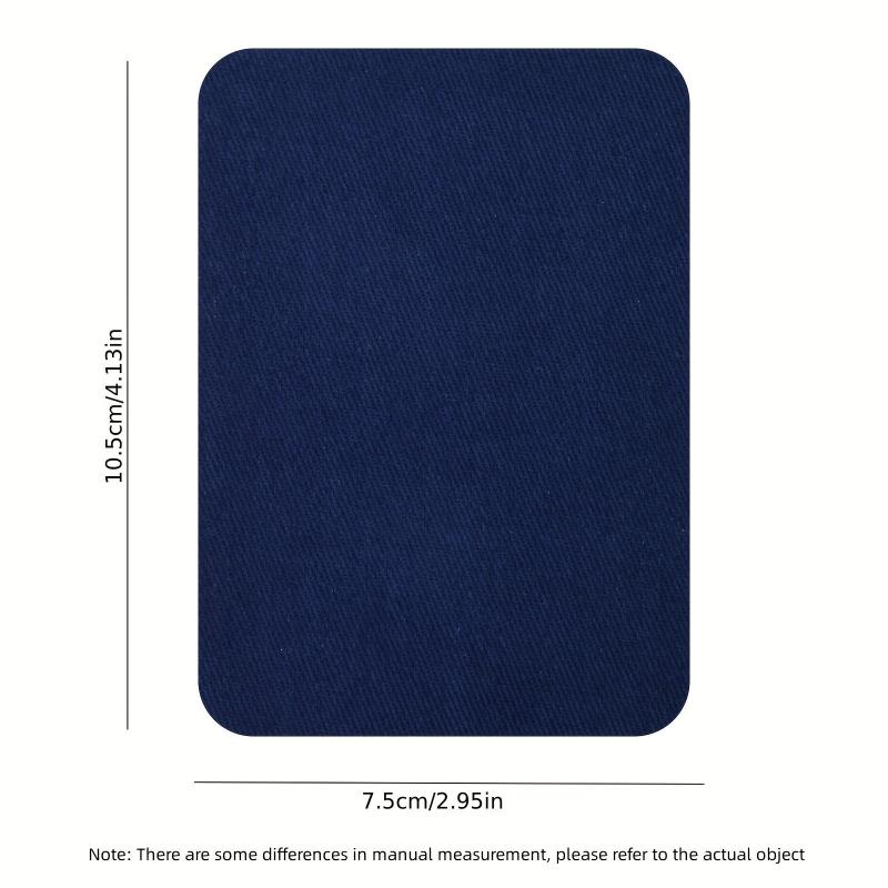 19pcs Iron On Patches Multicolor Denim Patches for Jackets Hats Bags Shoes
