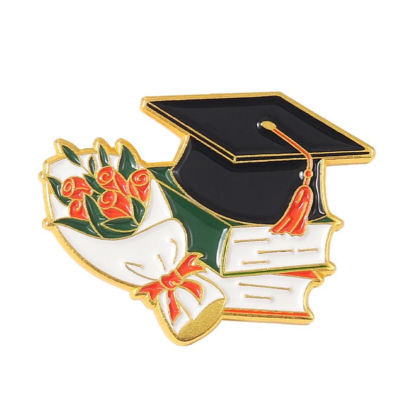 Creative Men's Graduation Dress Brooch