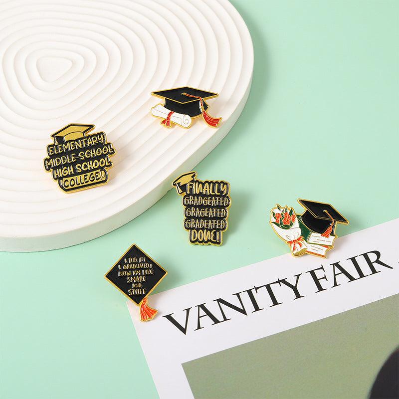 Creative Men's Graduation Dress Brooch