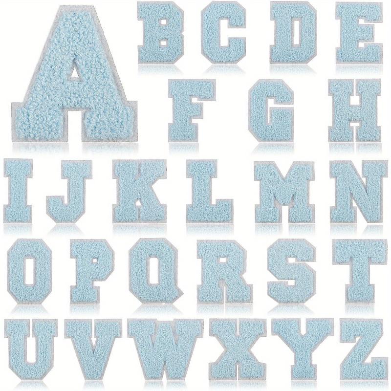 26pcs Letter Embroidery Iron On Patches For Girls