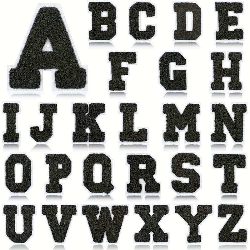 26pcs Letter Embroidery Iron On Patches For Girls