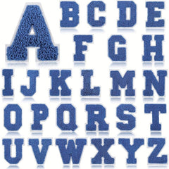 26pcs Letter Embroidery Iron On Patches For Girls