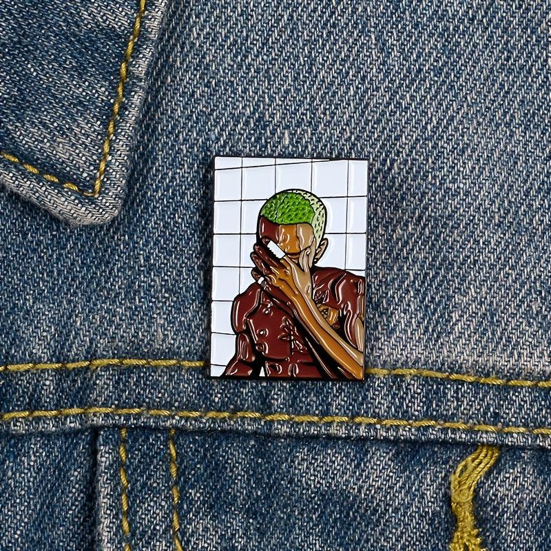 Japanese Cartoon Anime Character Brooch