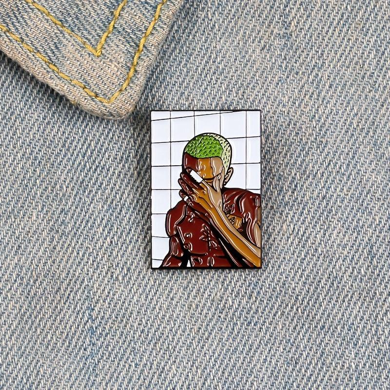 Japanese Cartoon Anime Character Brooch
