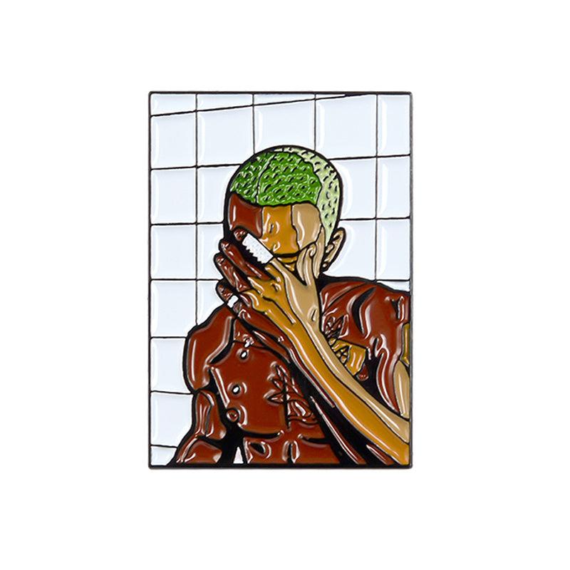 Japanese Cartoon Anime Character Brooch