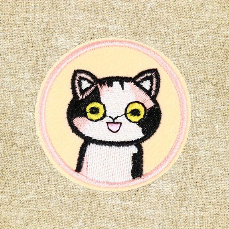 Cute Cats & Lions Embroidery Stickers for Decoration