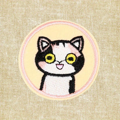 Cute Cats & Lions Embroidery Stickers for Decoration