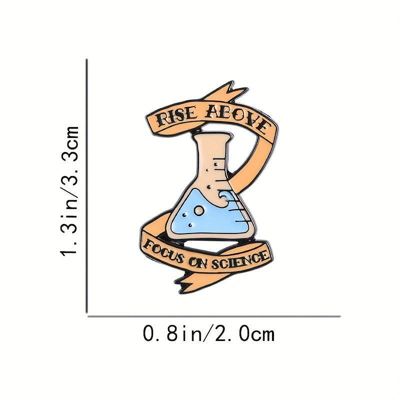 Chemistry Experiment Reagent Potion Brooch Accessory