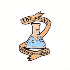 Chemistry Experiment Reagent Potion Brooch Accessory