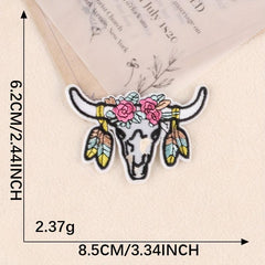 3pcs Teen Bulls Embroidery Patch for Clothes Backpack DIY Decorative Accessory