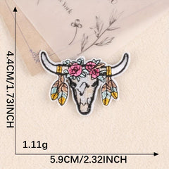 3pcs Teen Bulls Embroidery Patch for Clothes Backpack DIY Decorative Accessory
