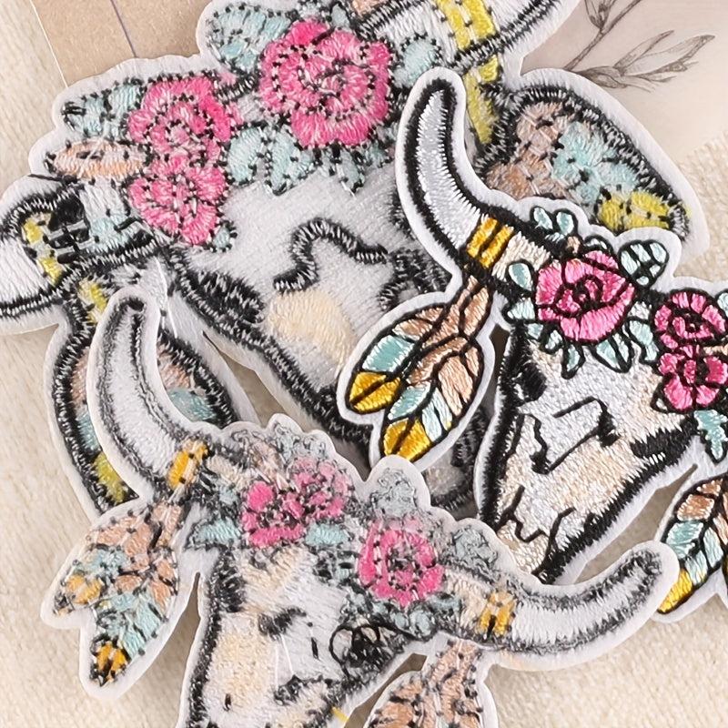 3pcs Teen Bulls Embroidery Patch for Clothes Backpack DIY Decorative Accessory