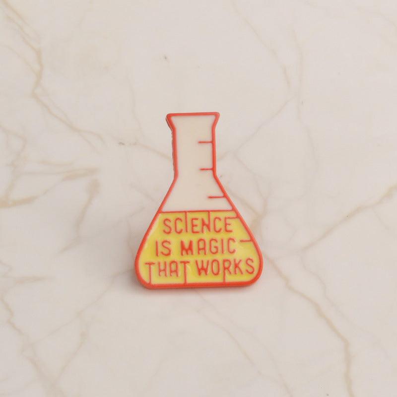 Chemical Experiment Beaker Conical Flask Breast Needle