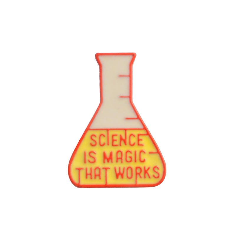 Chemical Experiment Beaker Conical Flask Breast Needle