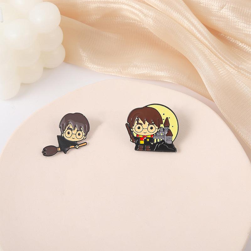 Cartoon Character Modeling Brooch