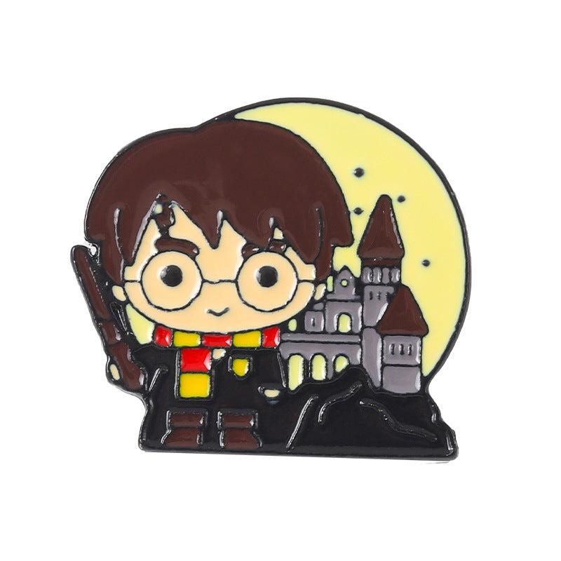 Cartoon Character Modeling Brooch
