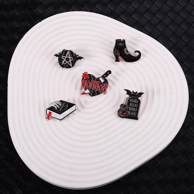 Men's Dark Brooch Creative Pin