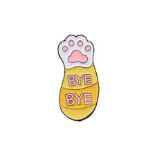 Pawty Party Byebye For You Mom Novel Zinc Alloy Animal Brooch