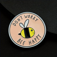Fashionable Little Bee Happy Alloy Brooch Men