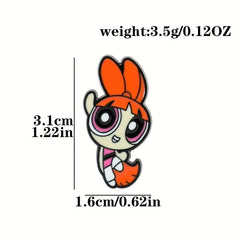 Big Eyed Little Girl Brooch For Men