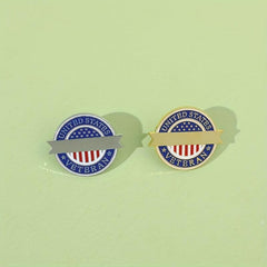 American Flag 4th Of July Independence Brooch Jewelry