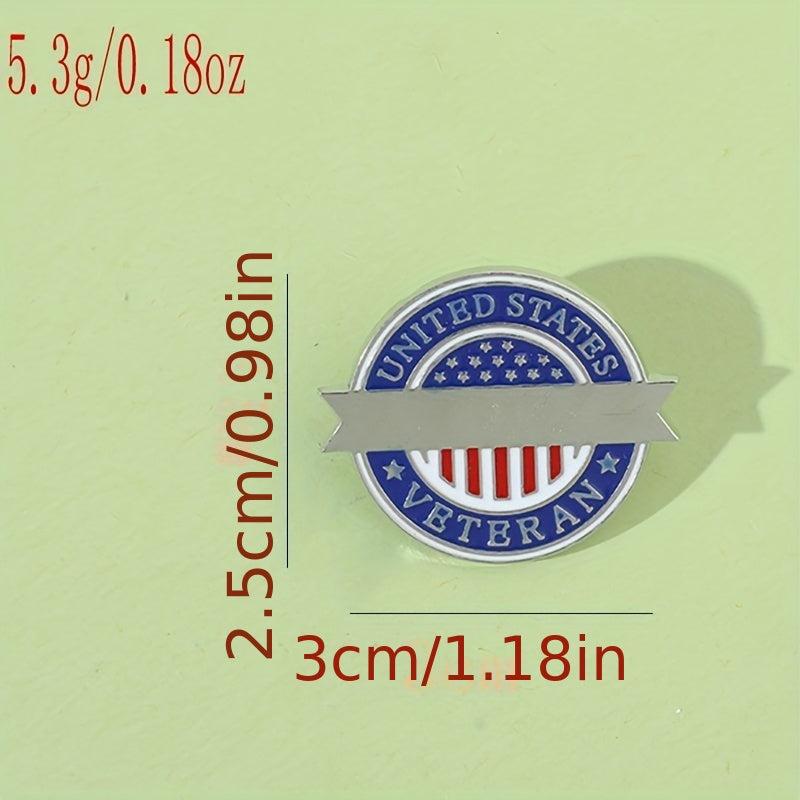 American Flag 4th Of July Independence Brooch Jewelry