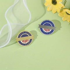 American Flag 4th Of July Independence Brooch Jewelry