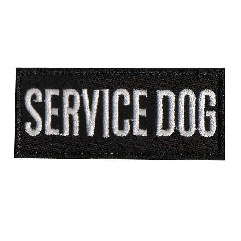 Service Dog Patch for Pet Harness- Training Seal Cloth Patch