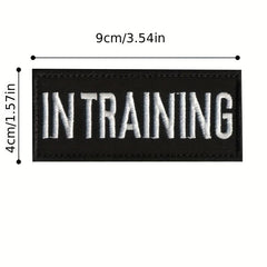 Service Dog Patch for Pet Harness- Training Seal Cloth Patch