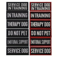 Service Dog Patch for Pet Harness- Training Seal Cloth Patch