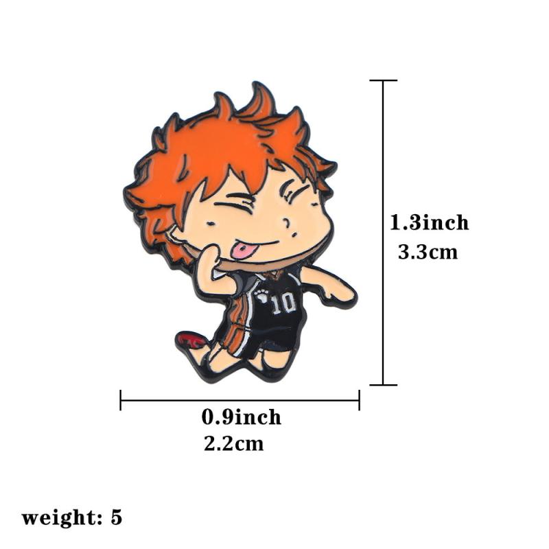 Anime Enamel Pin For Men - Clothes Badges On Backpack