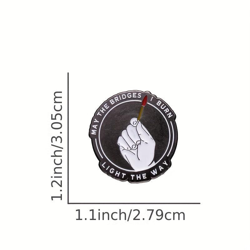 Men's Zinc Alloy Casual Brooch Jewelry Accessory